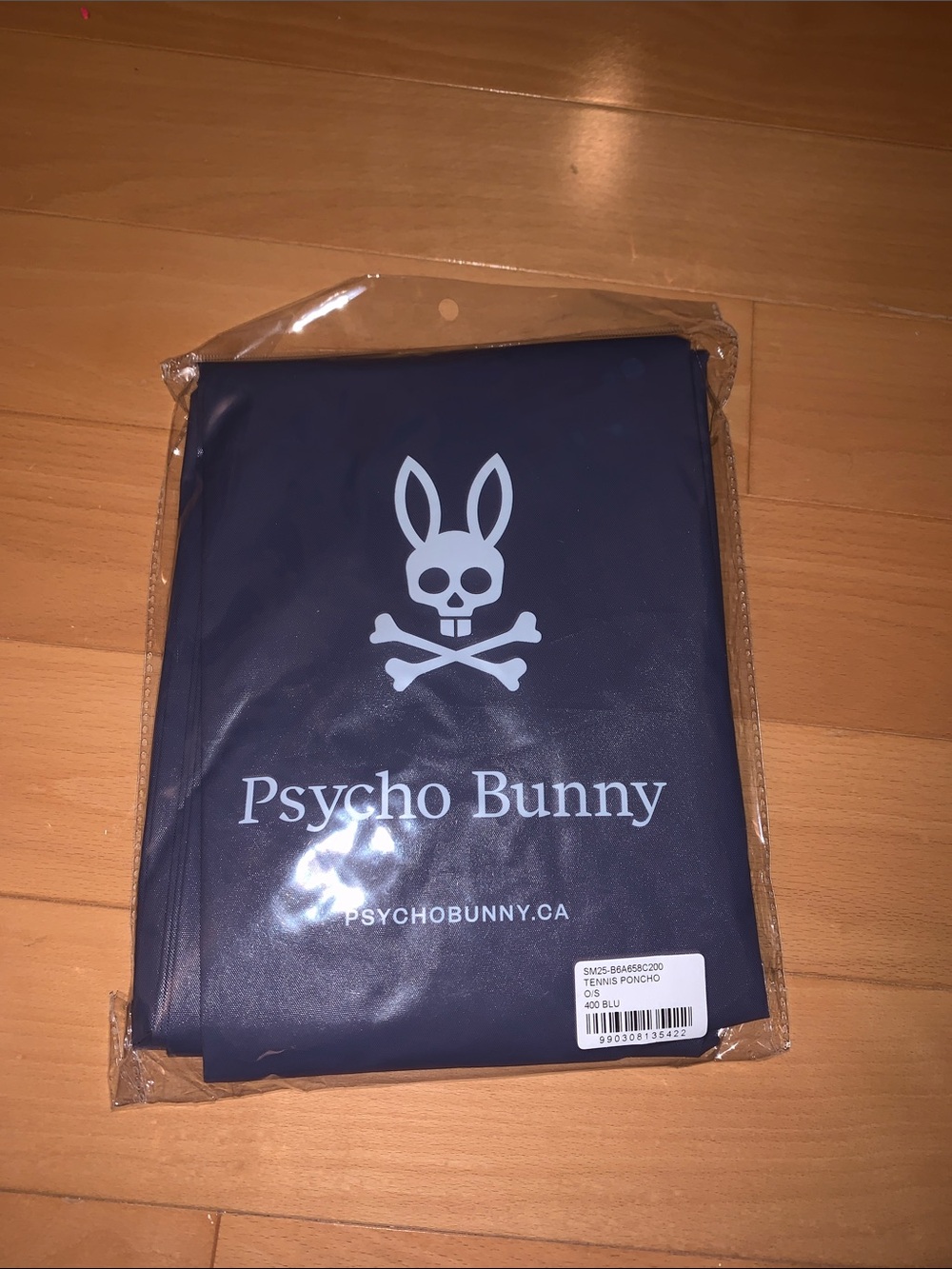 Psycho Bunny rain poncho